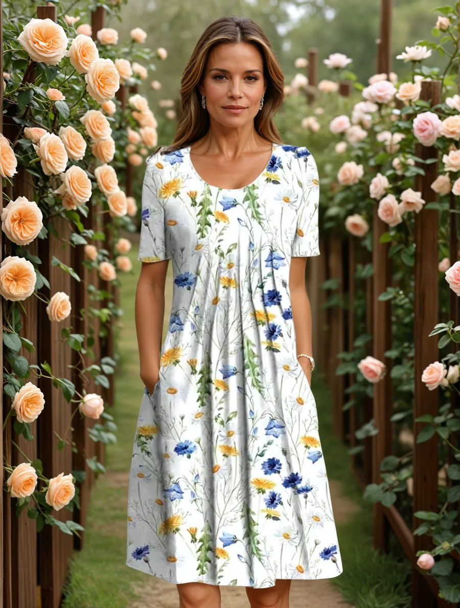 MACY | ELEGANT DRESS WITH TUMMY COVERAGE