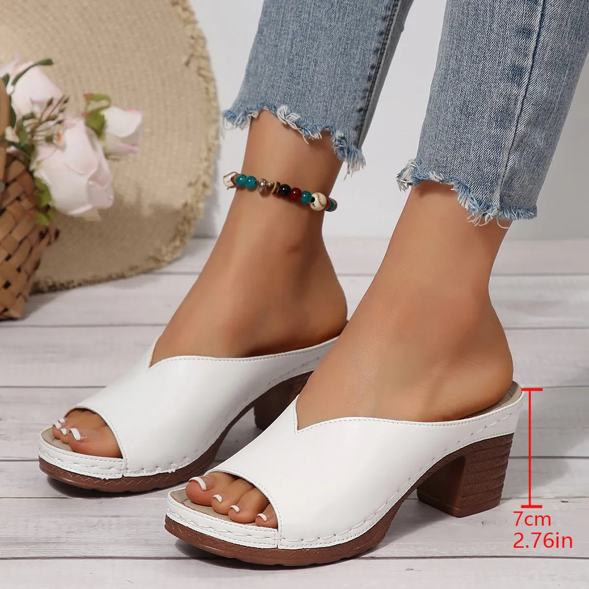 CANDACE | ORTHOPAEDIC OPEN-TOE MULES