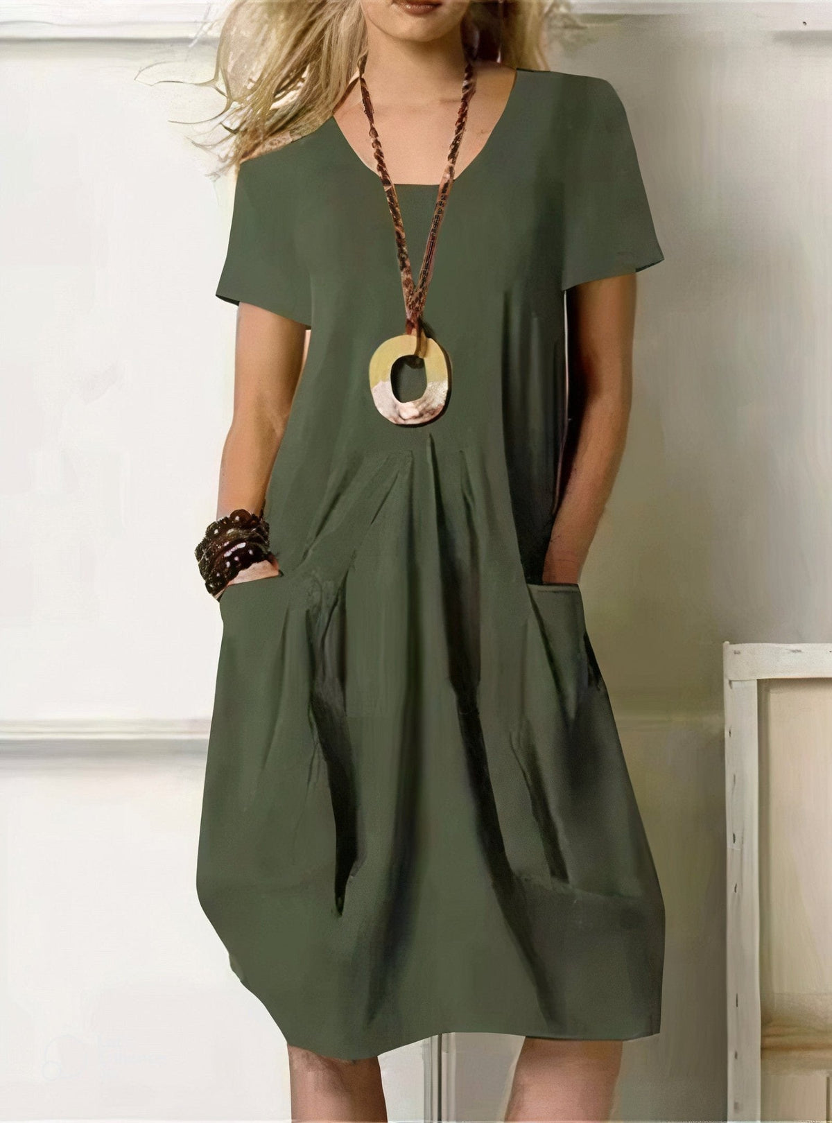 XANDRA | ELEGANT FLOWY DRESS