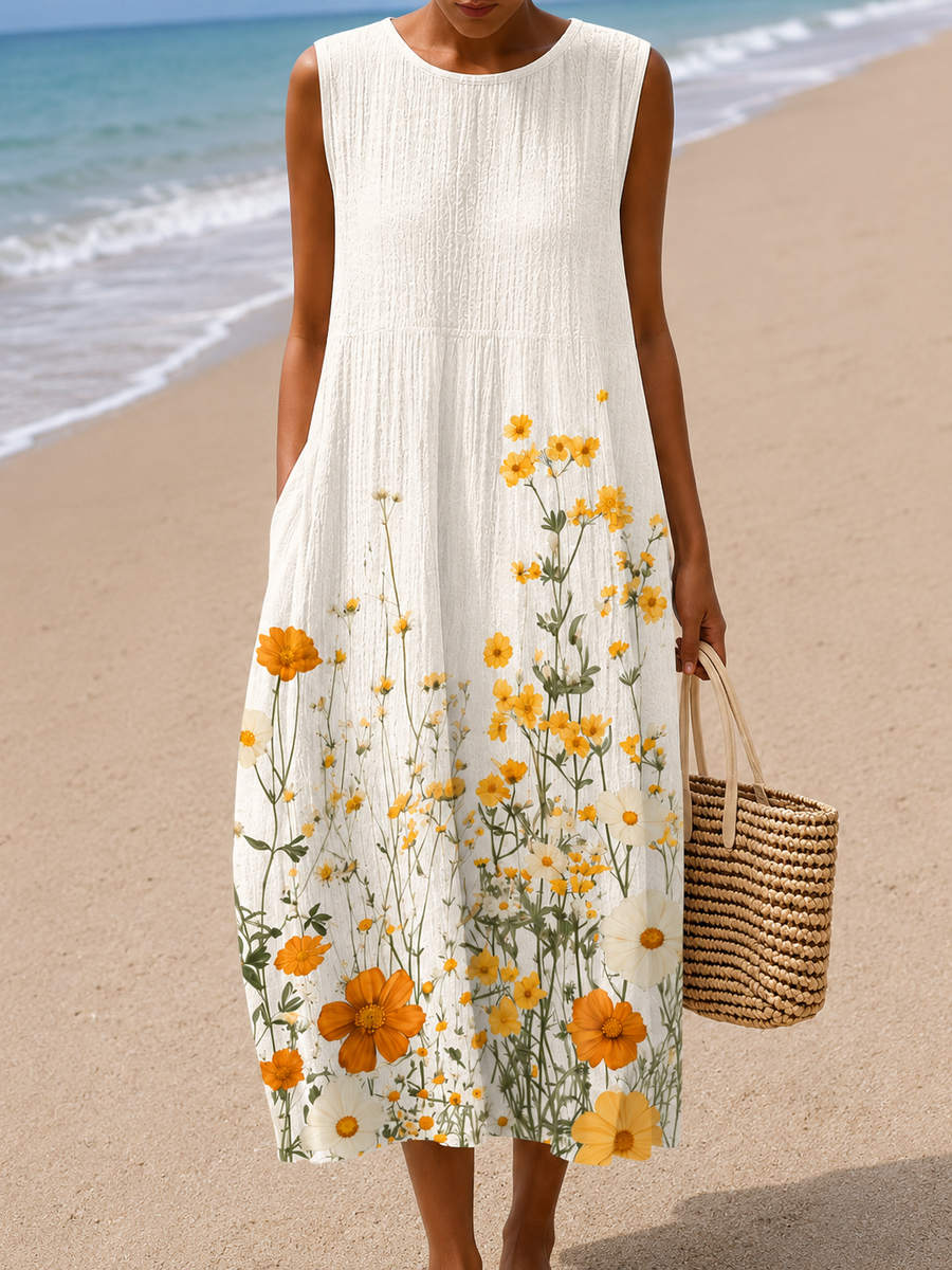 CAROL | WOMEN’S CASUAL SLEEVELESS DRESS