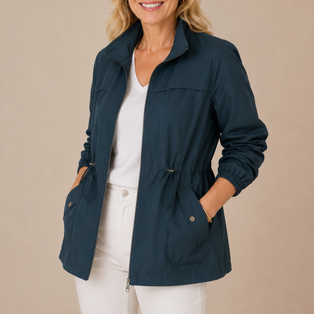 BRENDA | LIGHTWEIGHT WATERPROOF TRENCH COAT