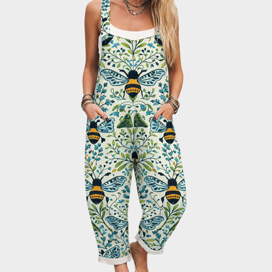 ELIZA | COMFORTABLE PRINTED JUMPSUIT