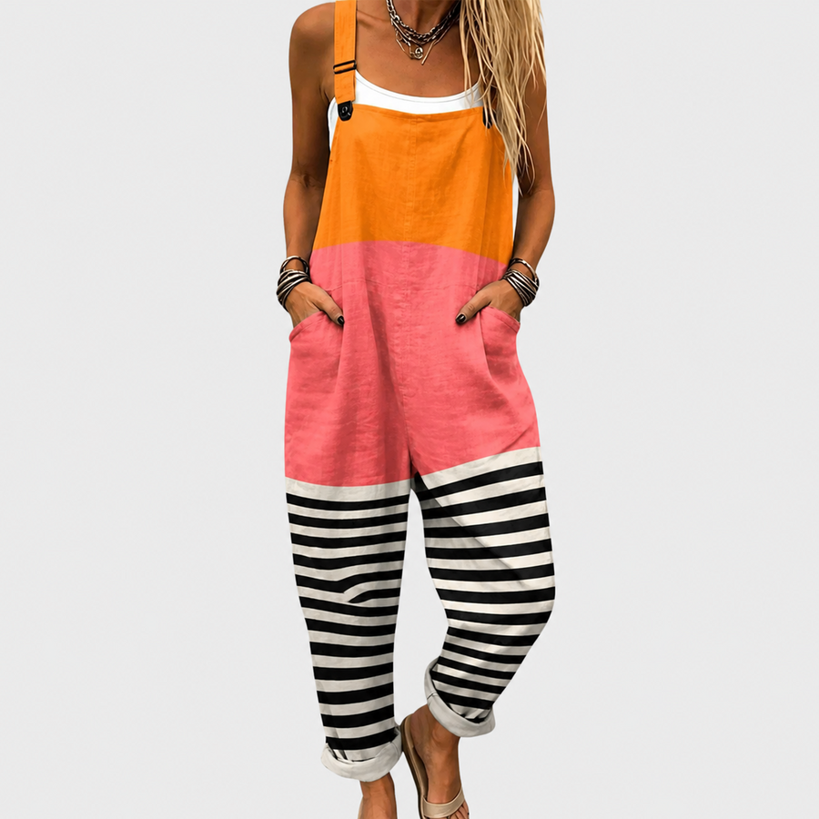 SOPHIA | COMFORTABLE PRINTED JUMPSUIT
