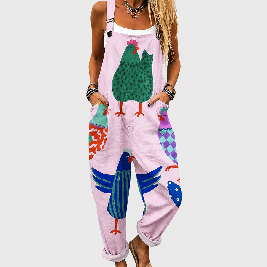 ROSIE | COMFORTABLE PRINTED JUMPSUIT