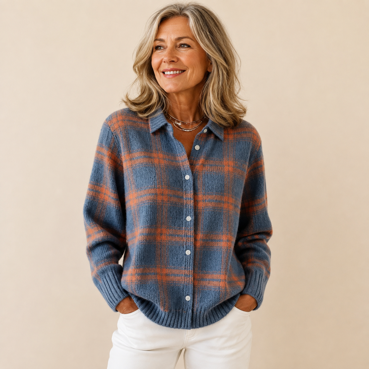 VIENNA | ELEGANT BUTTON-UP CARDIGAN