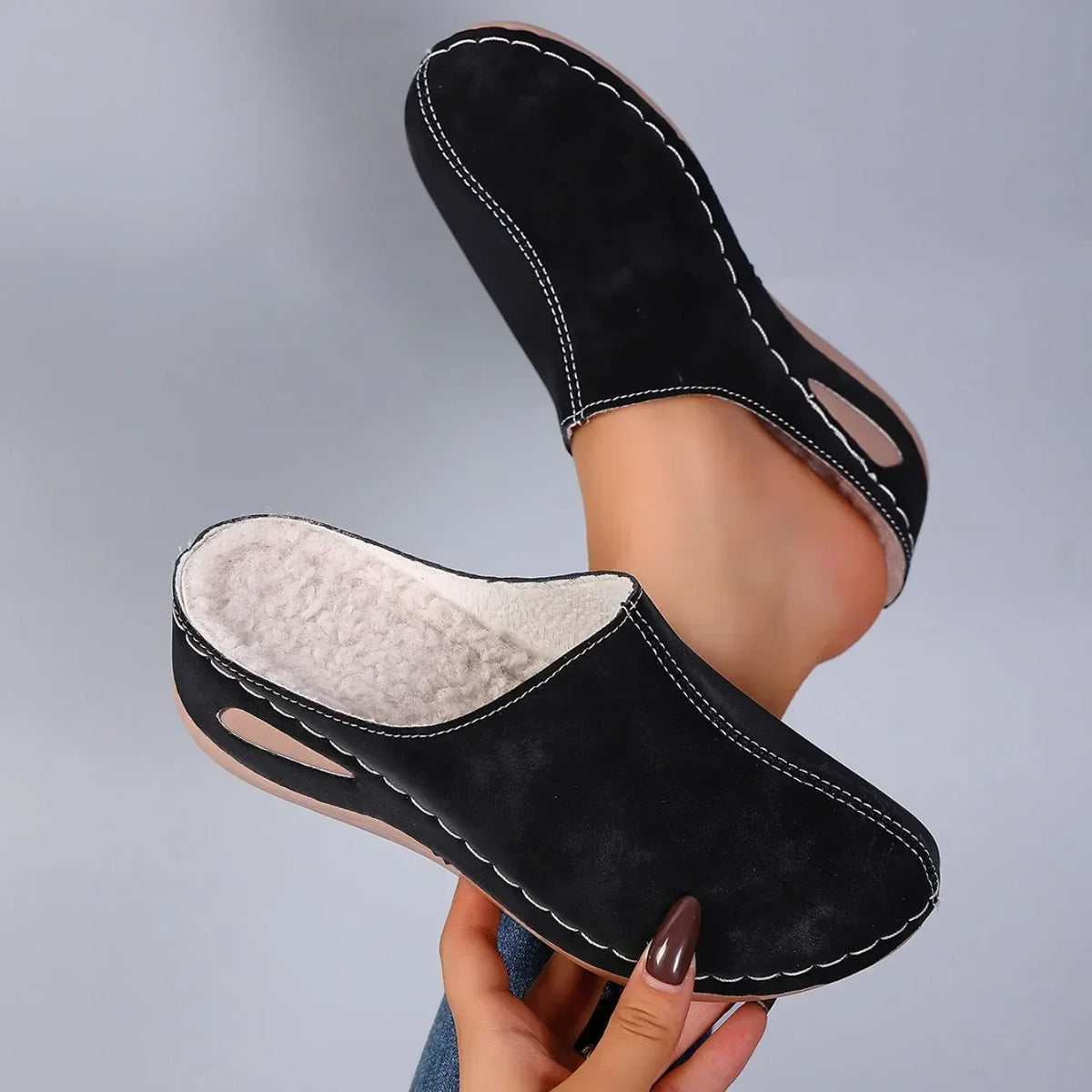 CARELLE | COSY ORTHOPAEDIC SLIPPERS