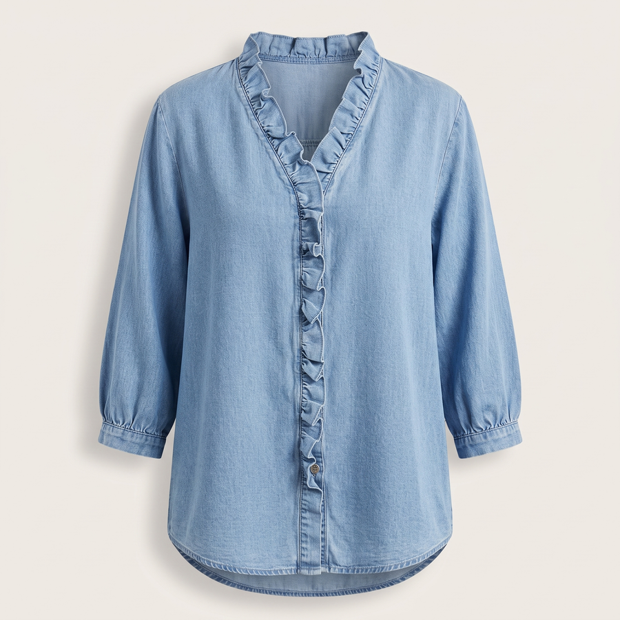 CELESTE RUFFLE TOP