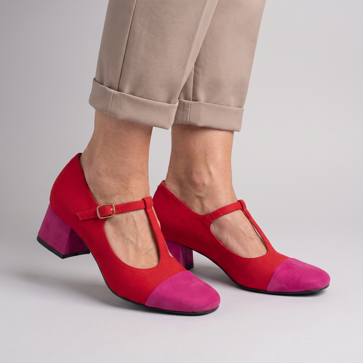 CORVELLE CLASSIC HEEL LOAFERS