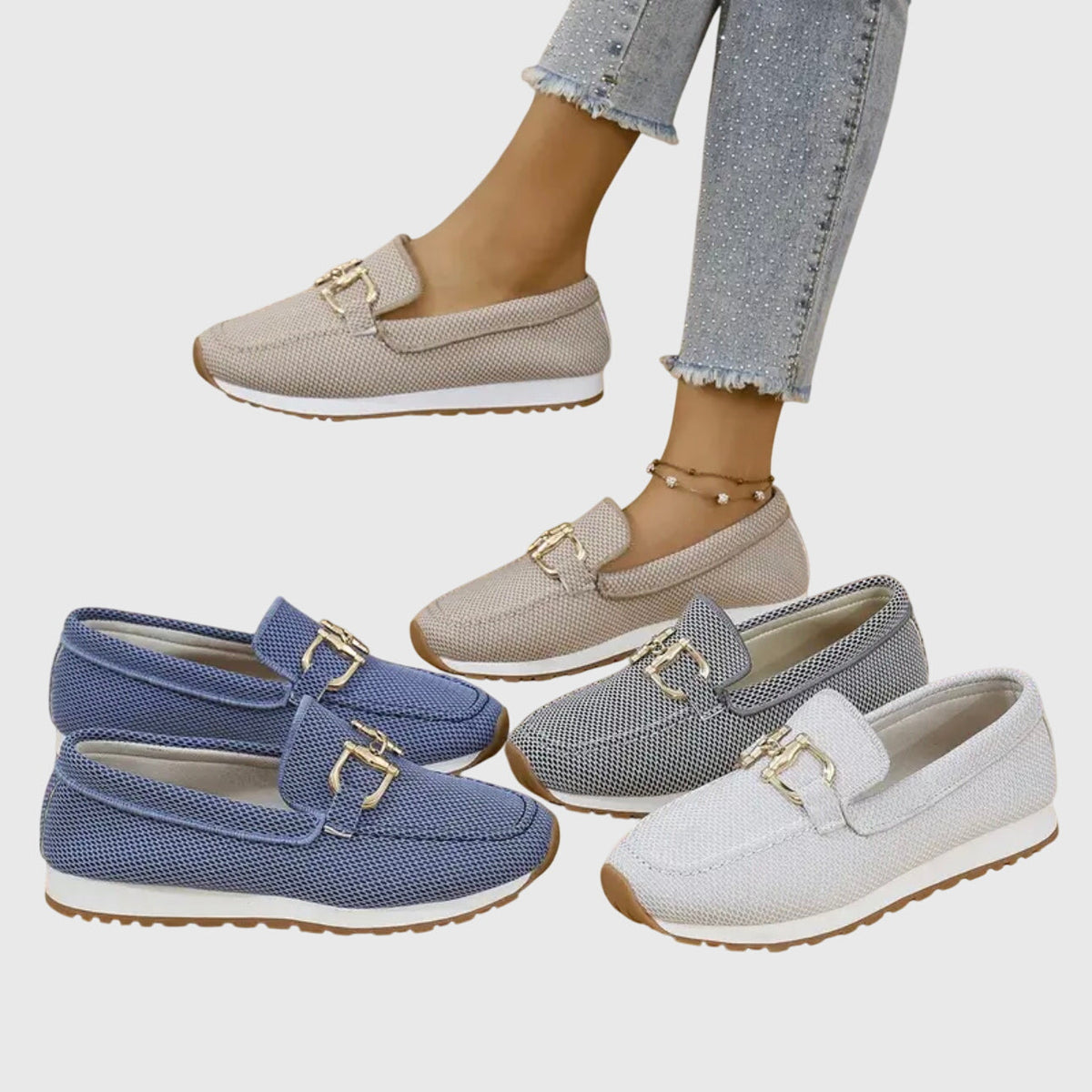 CINDY | ORTHOPEDIC LOAFER SNEAKERS