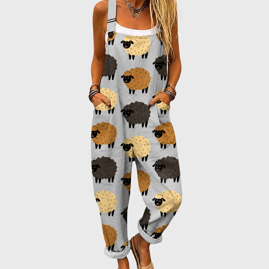 EMILY | COMFORTABLE PRINTED JUMPSUIT