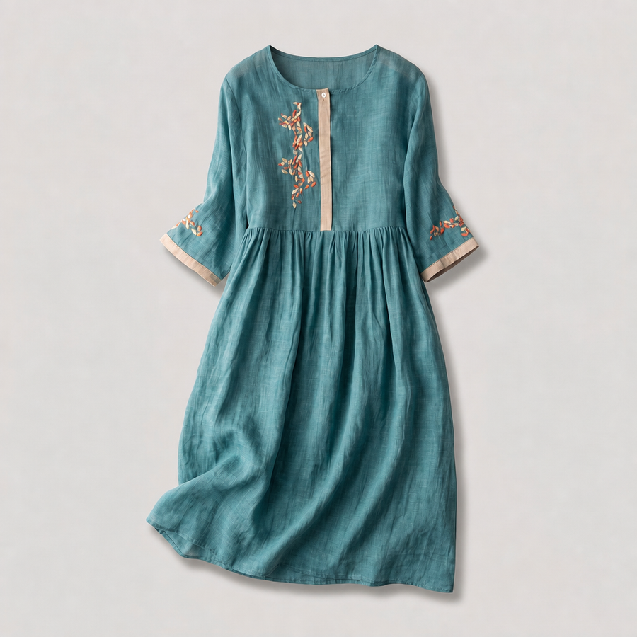 SOFIA LINEN DRESS