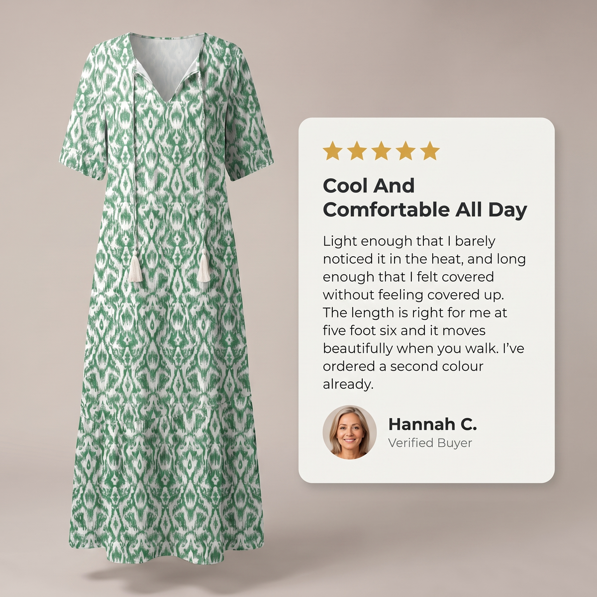 SERENE MAXI DRESS